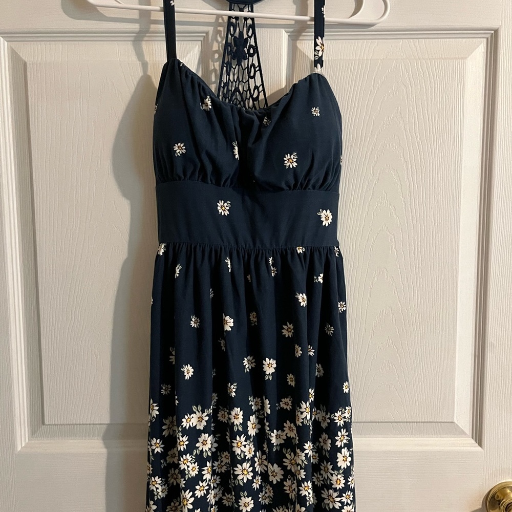 Navy blue dress